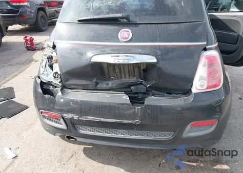 2013 Fiat 500 Sport from USA, damaged, VIN 3C3CFFBR5DT607308